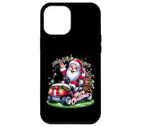 Carcasa para iPhone 12 Pro MAX Santa Golf Cart pueblos Paseo de Vacaciones de Navidad SantaCon