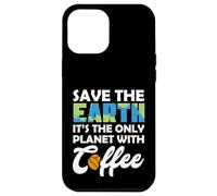Carcasa para iPhone 12 Pro MAX Save Earth The Only Planet with Coffee Earth Day