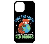 Carcasa para iPhone 12 Pro MAX Save The Earth Es el único Planeta Que Tiene Pandas Rojos