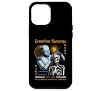 Carcasa para iPhone 12 Pro MAX Sci Fi Creative Synergy AI Humanos innovando Juntos