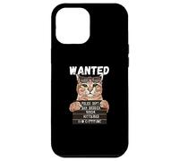 Carcasa para iPhone 12 Pro MAX Se Busca a Kitty. Bad for Bad Cattitude, Amante de los Gatos San Valentín