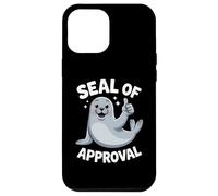 Carcasa para iPhone 12 Pro MAX Seal of Approval Pun Funny Seal