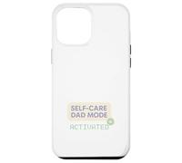 Carcasa para iPhone 12 Pro MAX Self Care Dad SPA Day Bienestar de los Hombres Humor Bienestar Relajado Bienestar