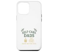 Carcasa para iPhone 12 Pro MAX Self Care Dad SPA Day Bienestar de los Hombres Humor Bienestar Relajado Bienestar