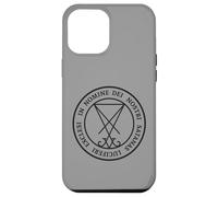 Carcasa para iPhone 12 Pro MAX Sello de Lucifer Infierno Wicca Satán Brujería 666 Diablo