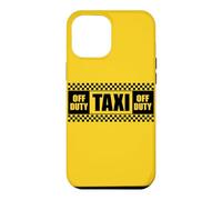 Carcasa para iPhone 12 Pro MAX Señal de Taxi de Taxi Amarillo para Disfraz de Taxi