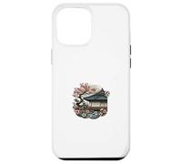 Carcasa para iPhone 12 Pro MAX Serene Tea House - Gráfico Tradicional de Cultura Japonesa - S26