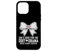 Carcasa para iPhone 12 Pro MAX She's Here For The Dirt Drama Race Night Queen