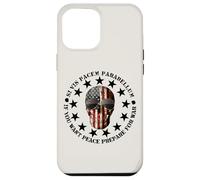 Carcasa para iPhone 12 Pro MAX Si Vis Pacem Parabellum Betsy Ross USA Flag Skull Patriotic