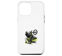 Carcasa para iPhone 12 Pro MAX Silent Speed Wheelie Rider Urban Bike Gráfico