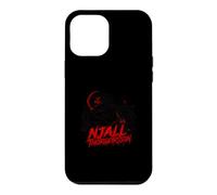 Carcasa para iPhone 12 Pro MAX Símbolo de Cuervo de la Saga vikinga de Njall Thorgeirsson