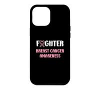Carcasa para iPhone 12 Pro MAX Simple Woman Fighting Ribbon Fighter Breast Cancer Awarenes