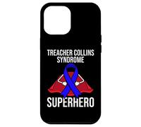 Carcasa para iPhone 12 Pro MAX Síndrome de Treacher Collins Superhero Warrior Fighter TCS