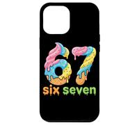 Carcasa para iPhone 12 Pro MAX Six Seven 67 Number Ice Cream Drip Meme 6 7 Kids Boys Girls