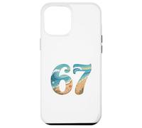 Carcasa para iPhone 12 Pro MAX Six SSix Seven Beach Summer Waves Diversión Niñas Niños Hombres
