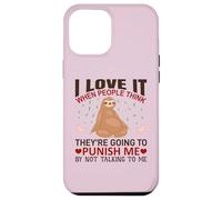 Carcasa para iPhone 12 Pro MAX Sloth Shirt I Love It When People Think Sloths Lover Regalo