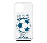 Carcasa para iPhone 12 Pro MAX Soccer Coach Dad Like a Regular Dad but Way Cooler Soccer