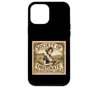 Carcasa para iPhone 12 Pro MAX Sociedad de Chicas obstinadas y testarudas - Jane Austen Fan