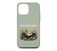 Carcasa para iPhone 12 Pro MAX Soft Days Only Cute Duck Pond Cozy Nature Cottagecore Calma
