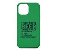 Carcasa para iPhone 12 Pro MAX Solo Bebo Cerveza 3 días a la Semana Lista de verificación