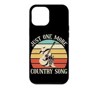 Carcasa para iPhone 12 Pro MAX Solo una canción Country más Amante de la música Country Occidental