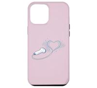 Carcasa para iPhone 12 Pro MAX Sonógrafo Ultrasonido Tecnología Sonda Cardíaca Amor Escáner