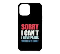 Carcasa para iPhone 12 Pro MAX Sorry I Can't I Have Plans with My Boat