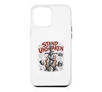 Carcasa para iPhone 12 Pro MAX Sostenga la fe inquebrantable sobre el Miedo a Las Escrituras cristianas