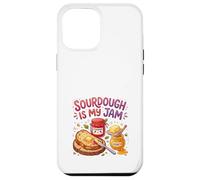 Carcasa para iPhone 12 Pro MAX Sourdough Is My Jam Funny Baking for Women Bakers Moms