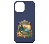 Carcasa para iPhone 12 Pro MAX Souvenir de la Isla del Pacífico Sur del Parque Nacional Sam