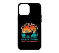 Carcasa para iPhone 12 Pro MAX Souvenir Retro al Atardecer en el Parque Estatal Raven Rock de Carolina del Norte