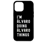 Carcasa para iPhone 12 Pro MAX Soy Álvaro Haciendo Cosas de Álvaro