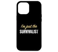 Carcasa para iPhone 12 Pro MAX Soy Solo el Superviviente - Divertido