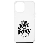 Carcasa para iPhone 12 Pro MAX Soy Tan Foxy Cute Fox Funny Animal Lovers