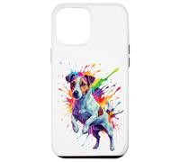 Carcasa para iPhone 12 Pro MAX Splash Art Jack Russell