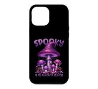 Carcasa para iPhone 12 Pro MAX Spooky Is My Favorite Season - Champiñón Morado de Halloween