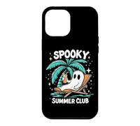 Carcasa para iPhone 12 Pro MAX Spooky Summer Summerween Esqueleto Fantasma Playa Halloween