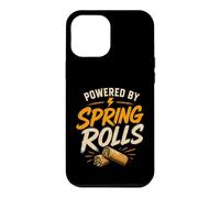 Carcasa para iPhone 12 Pro MAX Spring Rolls Eating Asian Food Funny