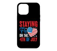 Carcasa para iPhone 12 Pro MAX Staying Fly on The 4th of July Toddler Happy 4th of July
