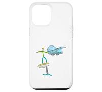 Carcasa para iPhone 12 Pro MAX Stickman de lámina de ala