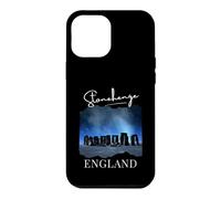 Carcasa para iPhone 12 Pro MAX Stonehenge by Night Tourist Travel Souvenir Gran Bretaña Reino Unido