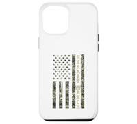Carcasa para iPhone 12 Pro MAX Strait Watch USA American Flag Camouflage Distressed Style