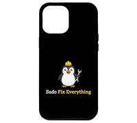 Carcasa para iPhone 12 Pro MAX Sudo Fix Everything Linux Administrador Programador del Sistema