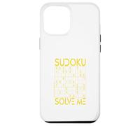 Carcasa para iPhone 12 Pro MAX Sudoku Solve Me Puzzle Lógica Pensamiento Rompecabezas