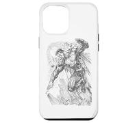 Carcasa para iPhone 12 Pro MAX Superman Pencil City To Space Sketch