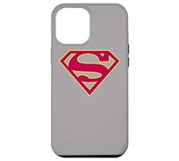 Carcasa para iPhone 12 Pro MAX Superman Red & Gold Shield Grey