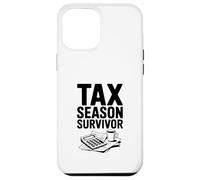 Carcasa para iPhone 12 Pro MAX Superviviente de la Temporada de impuestos Contador Divertido para CPAS