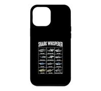Carcasa para iPhone 12 Pro MAX Tabla de identificación de Especies de Tiburones susurradores de Tiburones