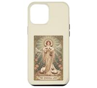 Carcasa para iPhone 12 Pro MAX Tarot The Ragdoll Lady Art Nouveau para Amantes de Gatos