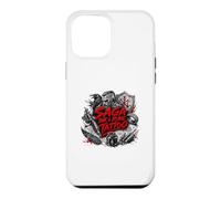 Carcasa para iPhone 12 Pro MAX Tatuaje De Tinta Y Runa Saga Viking Norse Raven